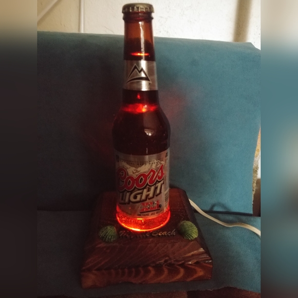 Accents | Coors Light Bottle Lamp | Poshmark